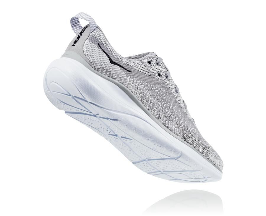 Zapatillas Running Hoka One One Mujer - Hupana Flow - Gris - CKZ127650